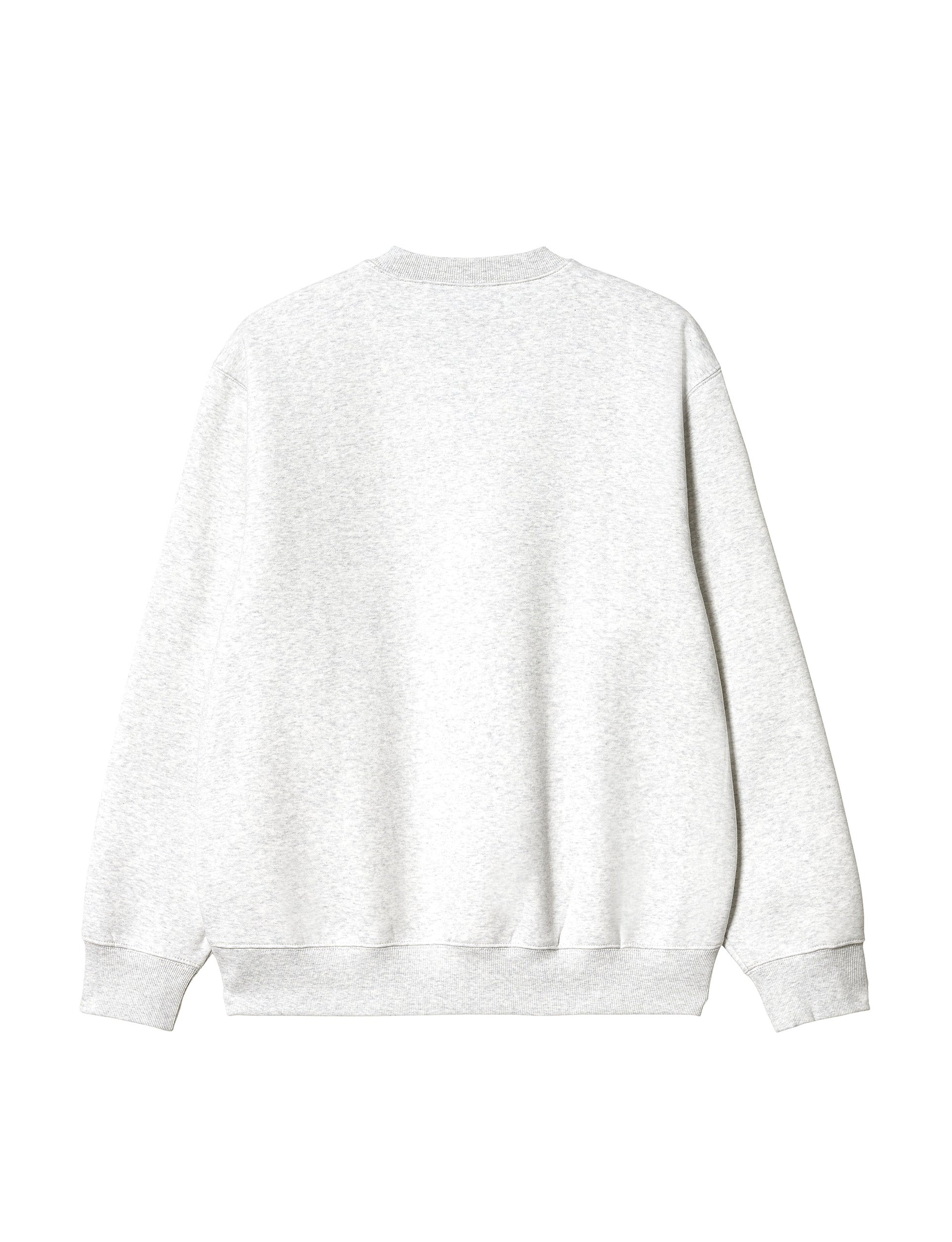 CARHARTT WIP SWEATSHIRT ASH HEATHER
