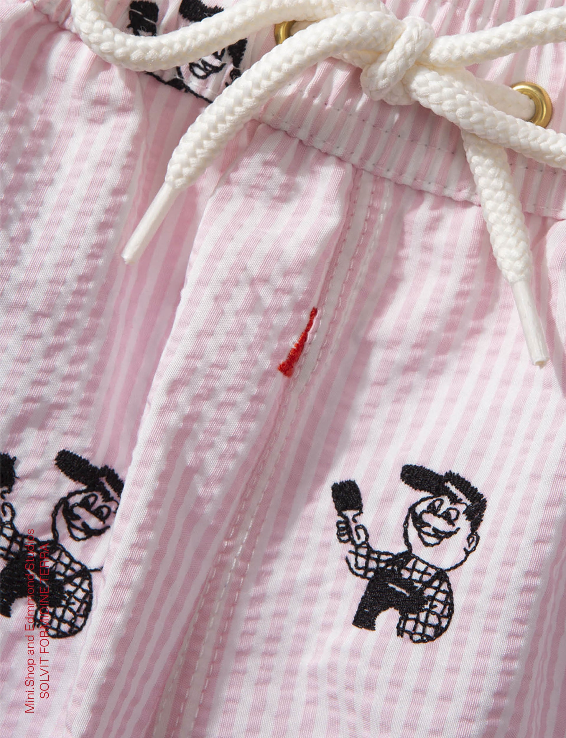 EDMMOND X MINISHOPMADRID SWIM TRUNK PINK