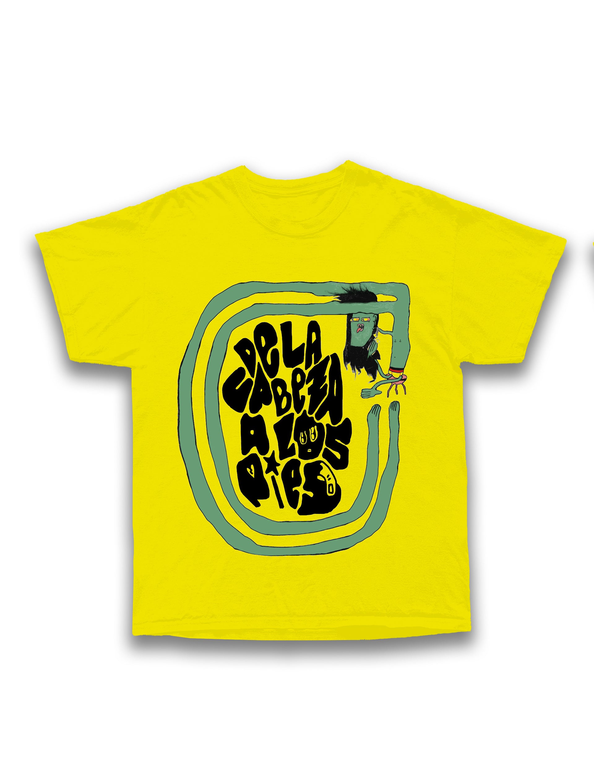 JIMENA AMARILLO DE LA CABEZA A LOS PIES YELLOW T-SHIRT