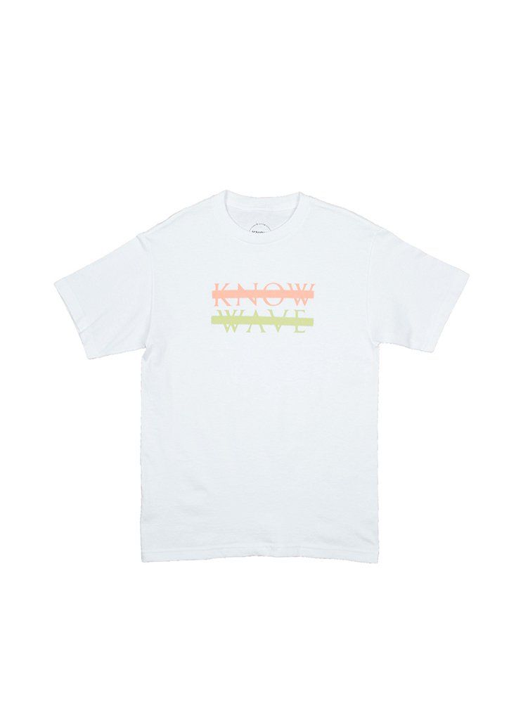 KNOW WAVE WAVELENGTH HALFTONE TEE