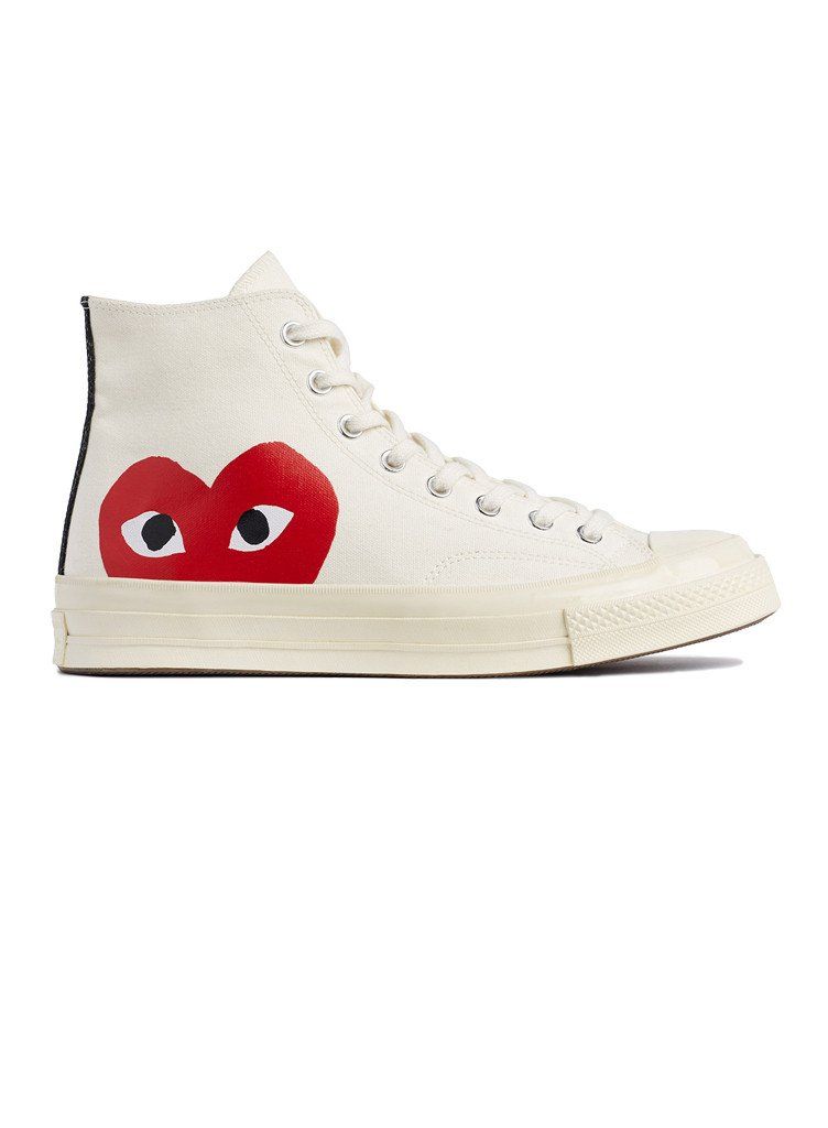 COMME DES GARÇONS PLAY CONVERSE CHUCK TAYLOR ALL STAR '70 HI