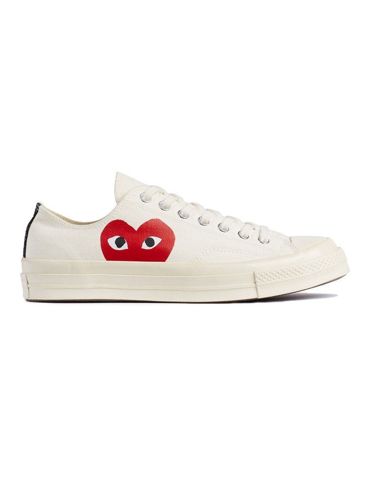 COMME DES GARÇONS PLAY CONVERSE CHUCK TAYLOR ALL STAR '70 LOW