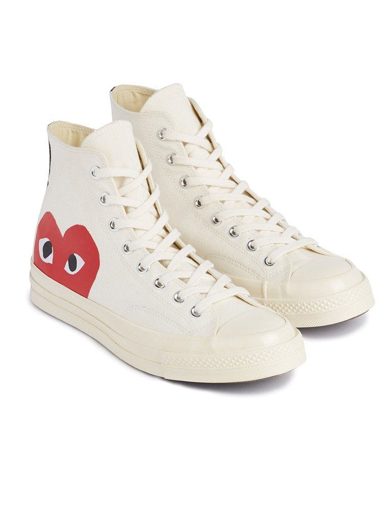 COMME DES GARÇONS PLAY CONVERSE CHUCK TAYLOR ALL STAR '70 HI