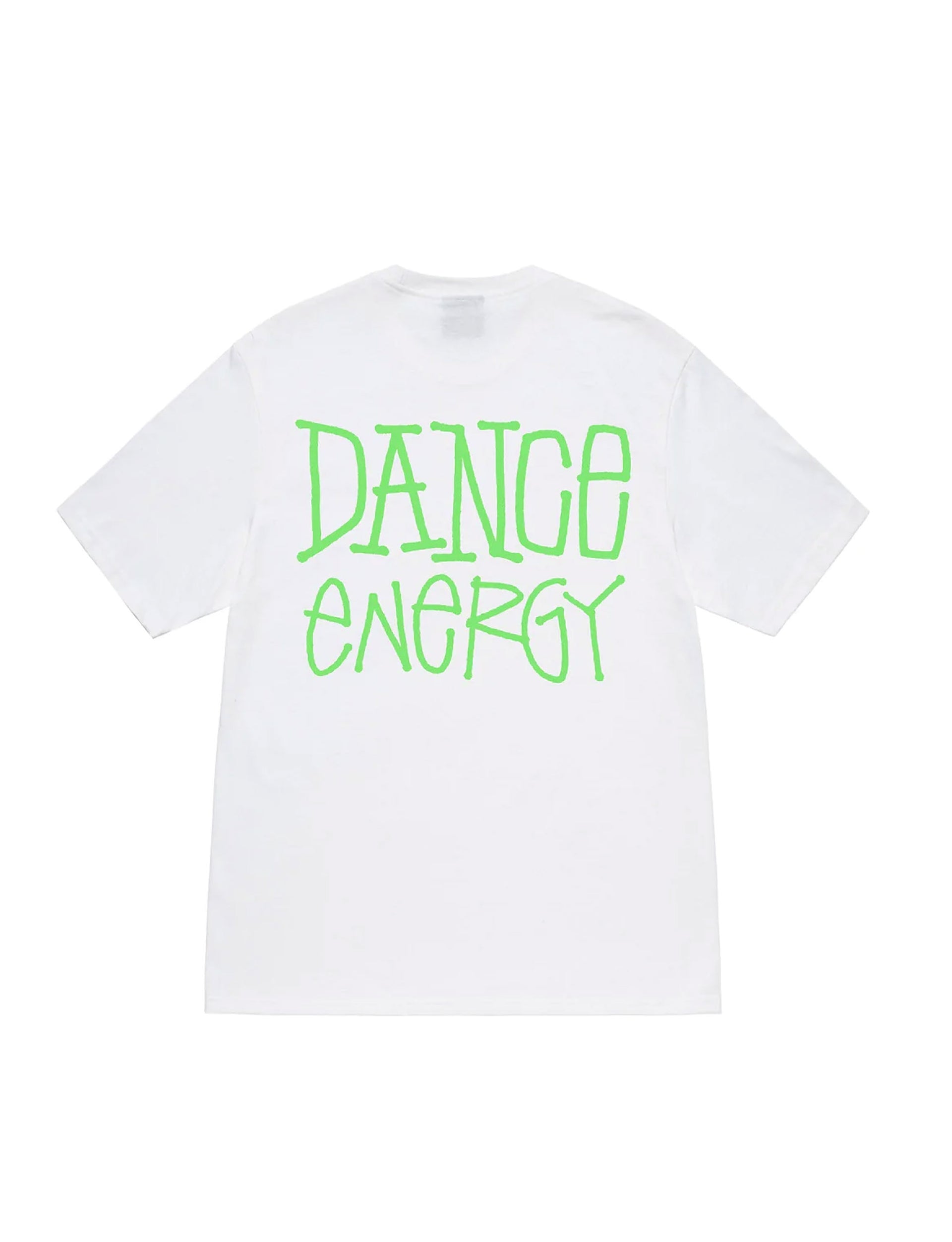 STÜSSY DANCE ENERGY TEE WHITE