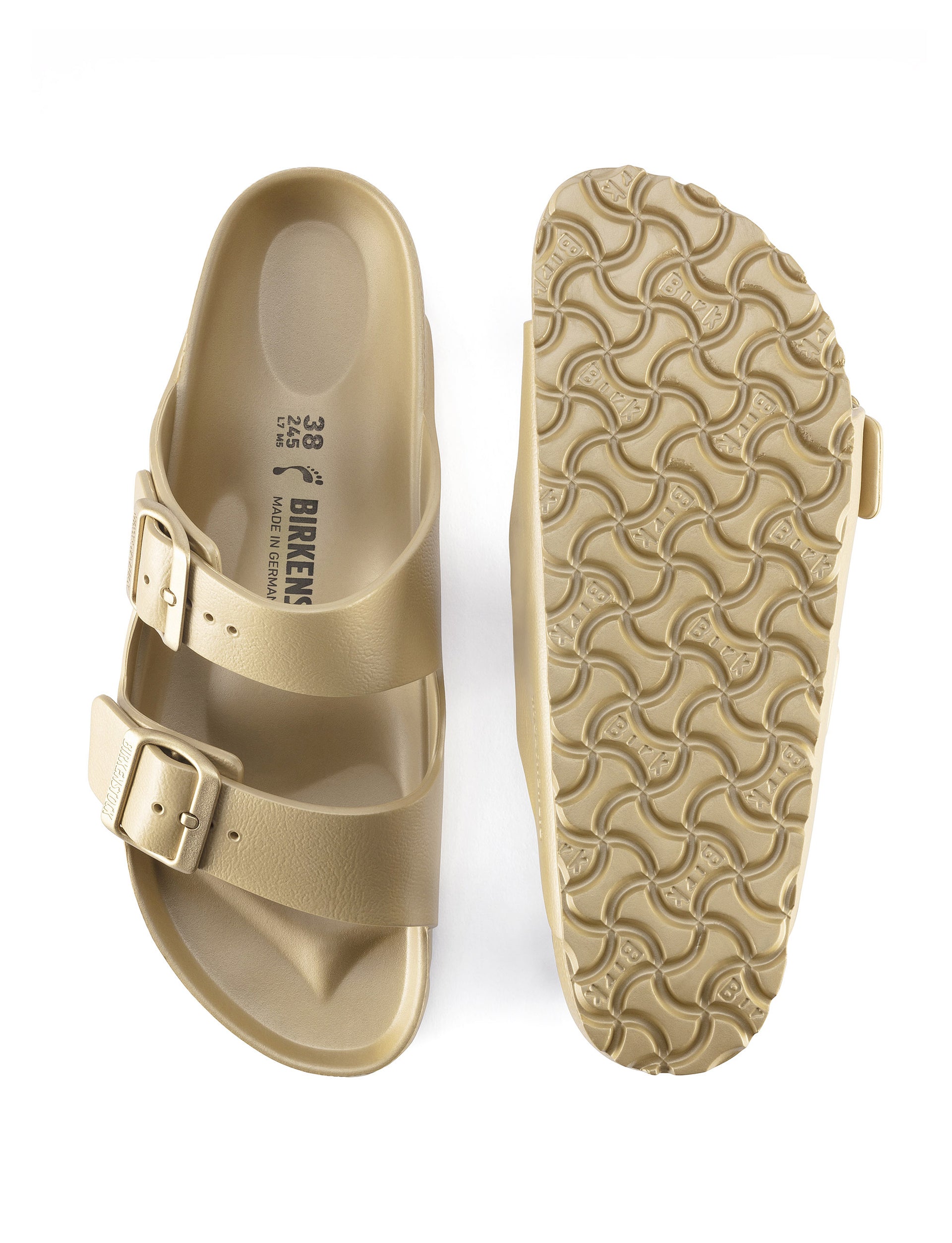 BIRKENSTOCK ARIZONA EVA GLAMOUR GOLD