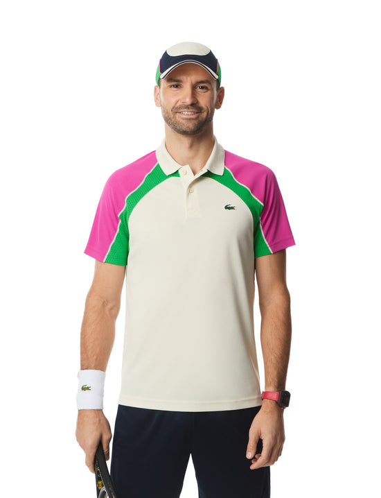Lacoste Men's Ultra Dry Colorblock Tennis Polo