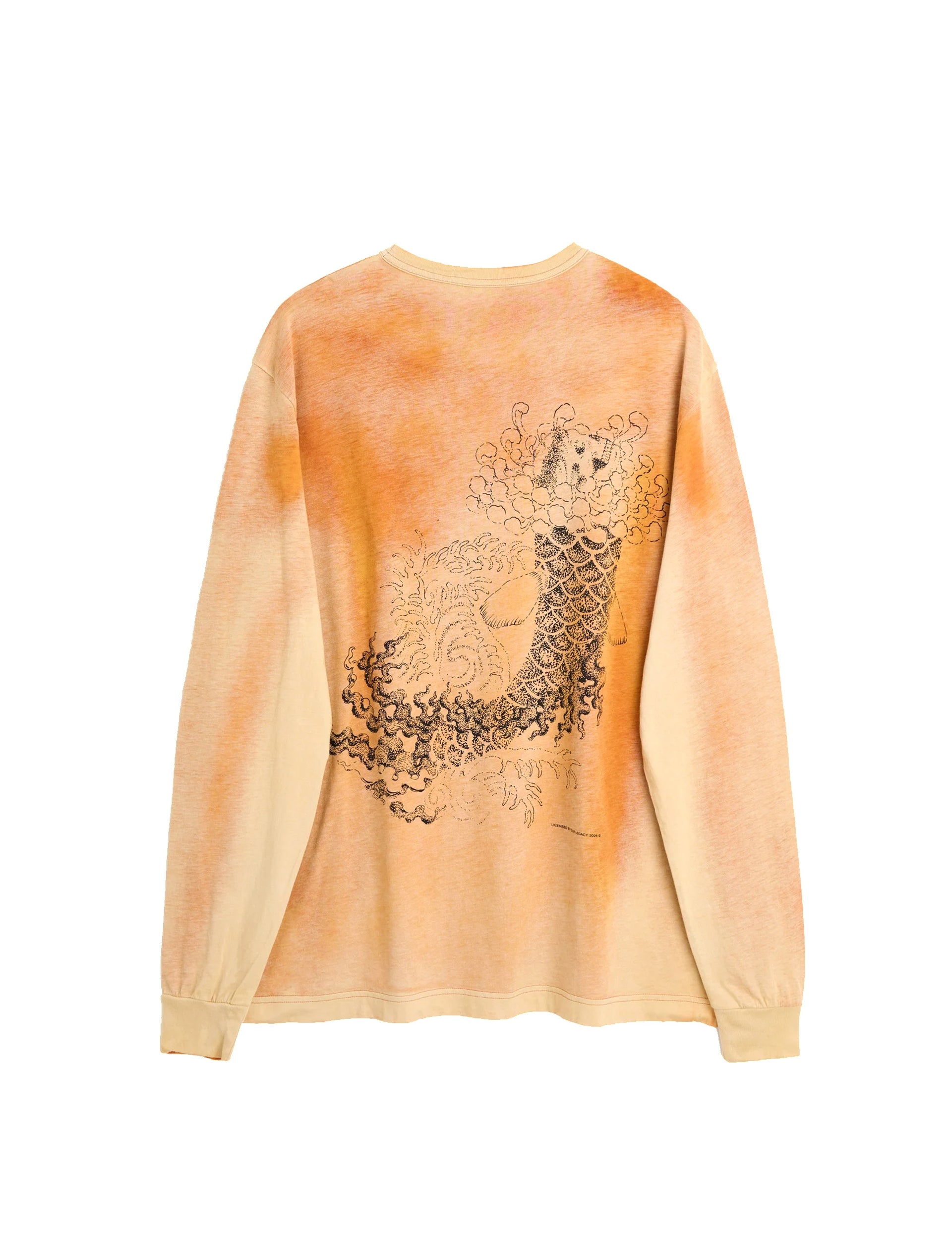 OUR LEGACY CRUISE LONGSLEEVE, Sprouting Ocean Print