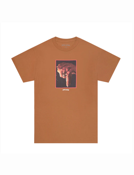 FUCKING AWESOME HANDS TEE BROWN