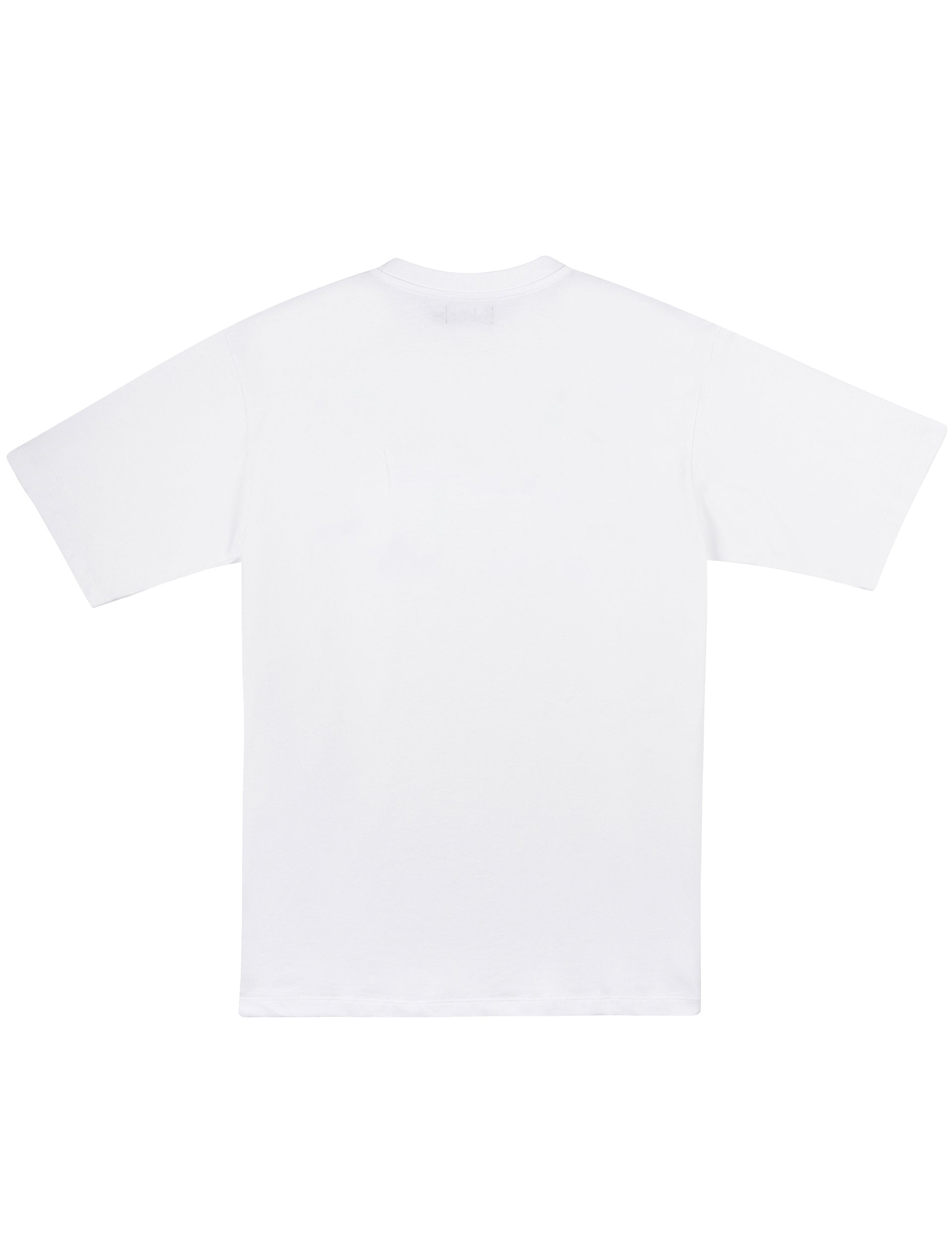 LATE CHECKOUT FLUFFY DICE TEE WHITE
