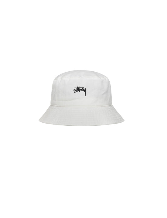STÜSSY Stock Bucket Hat NATURAL