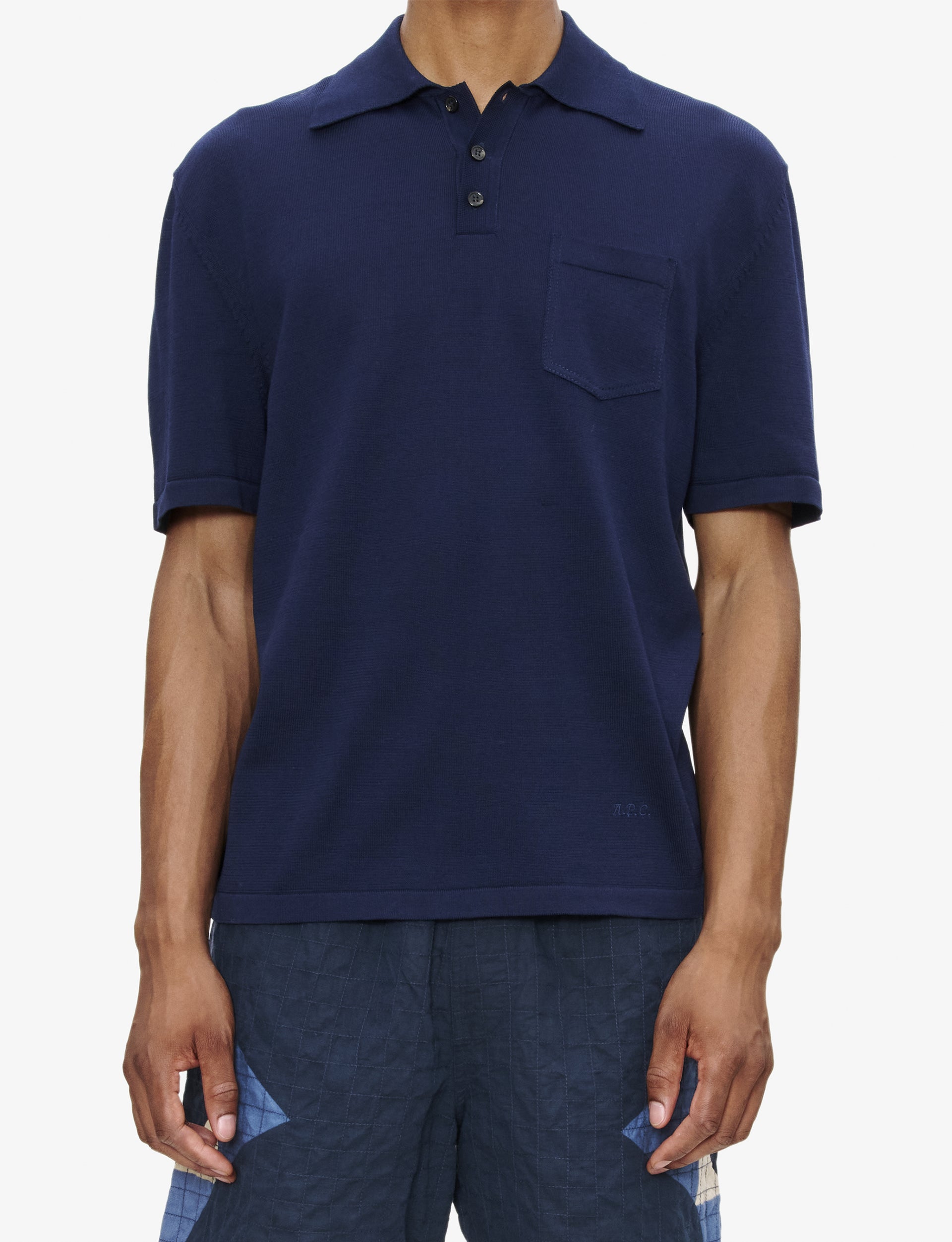 A.P.C. POLO COLIN NAVY