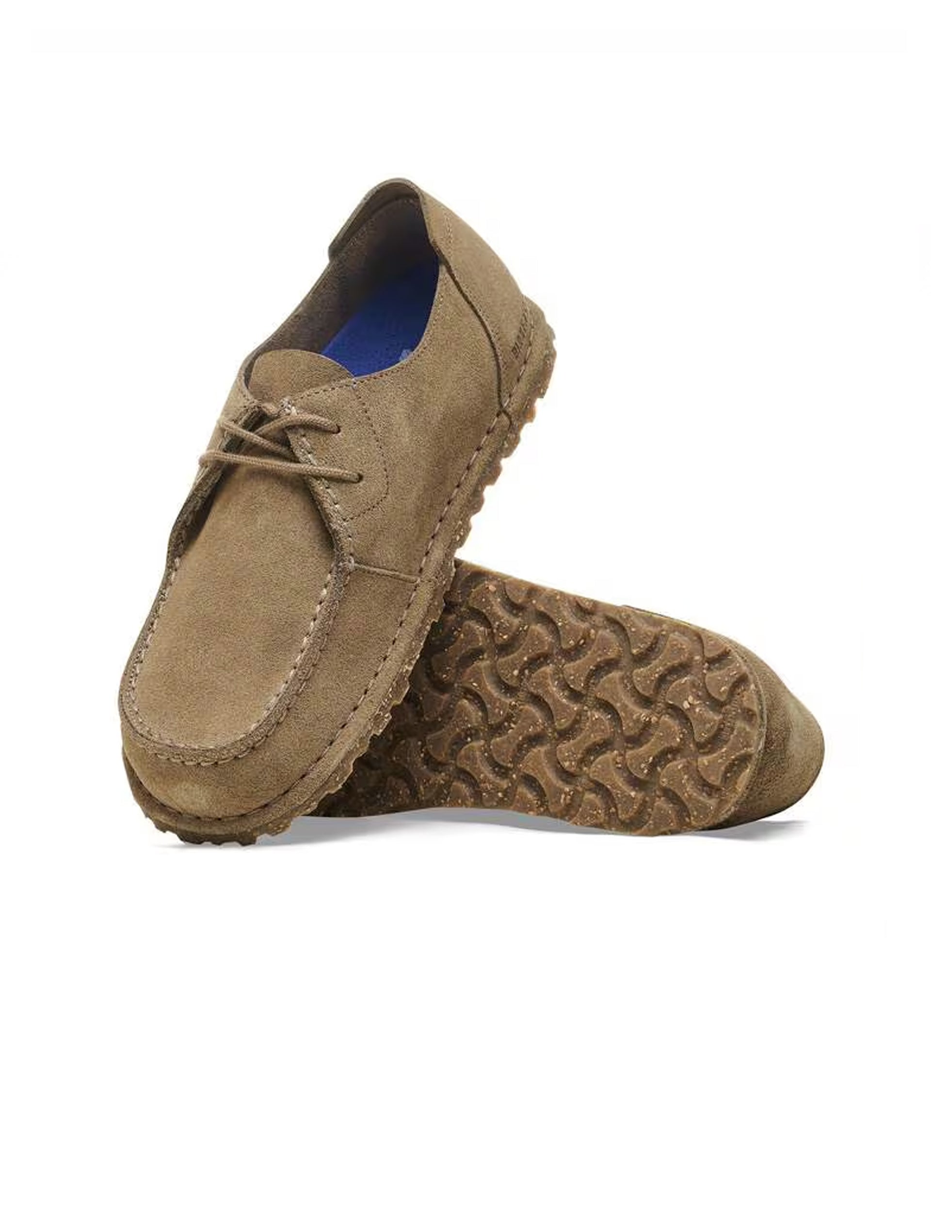 BIRKENSTOCK Utti Lace  Suede Leather TAUPE