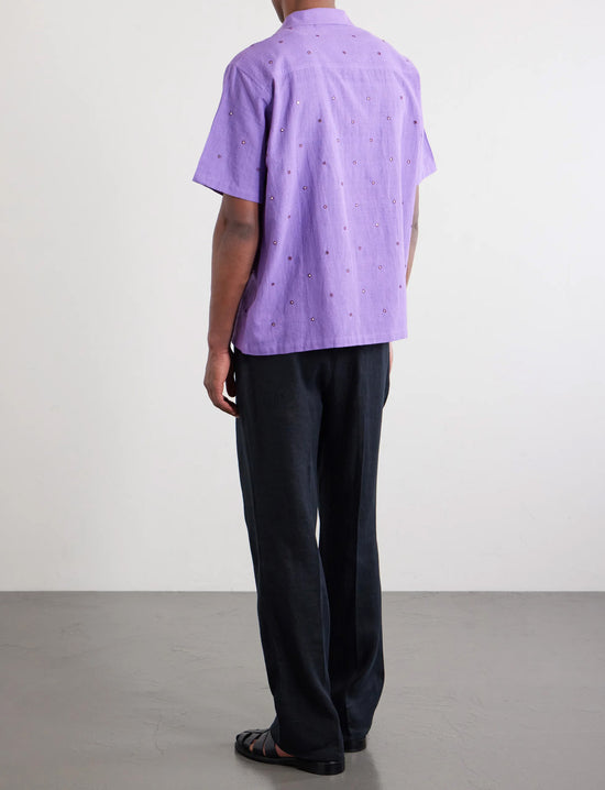 KARTIK RESEARCH Camp Shirt Purple