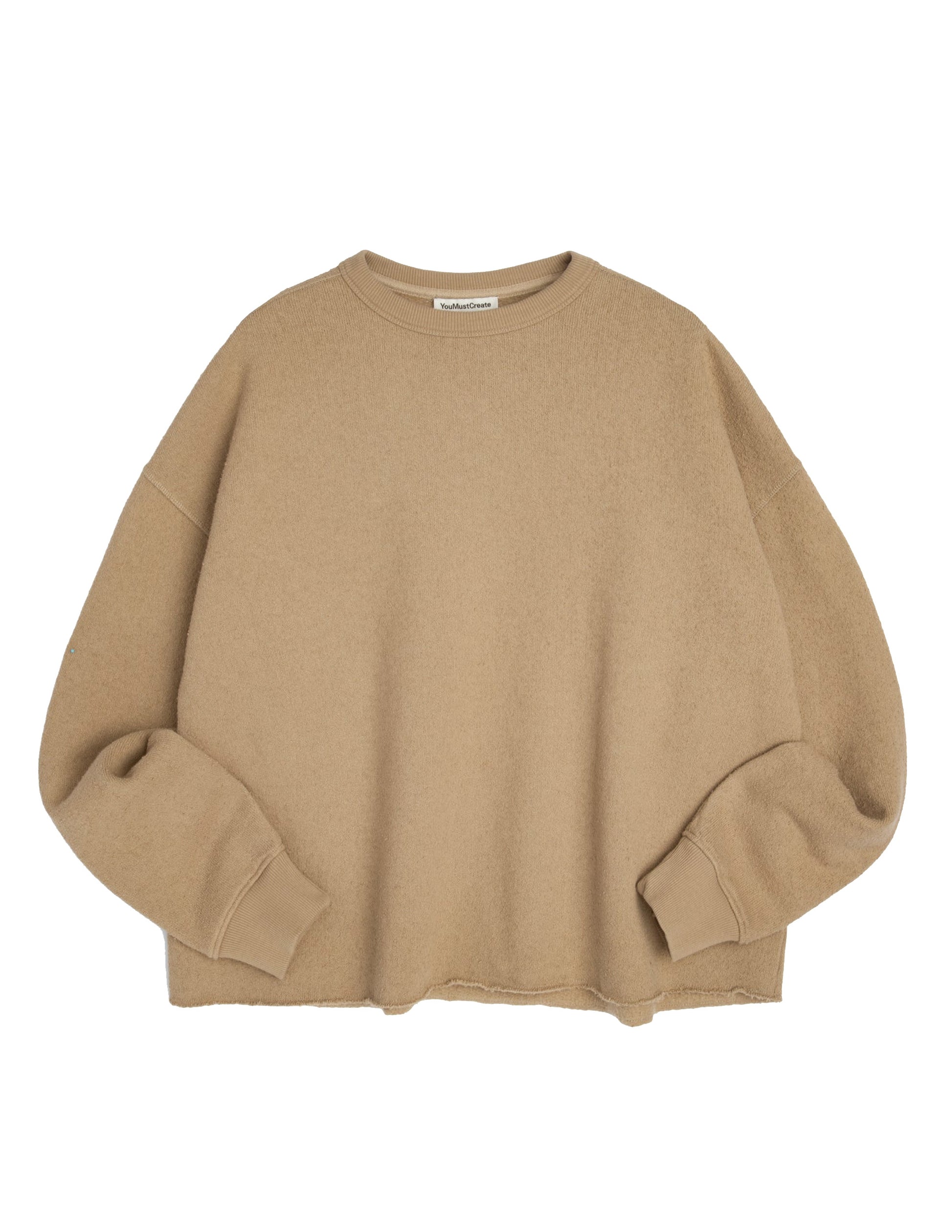 YOUMUSTCREATE STUDIO SWEATSHIRT TAUPE