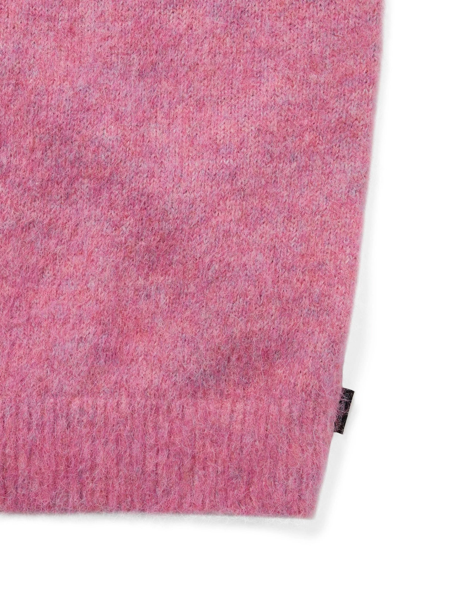 thisisneverthat Hairy Knit Cardigan Pink