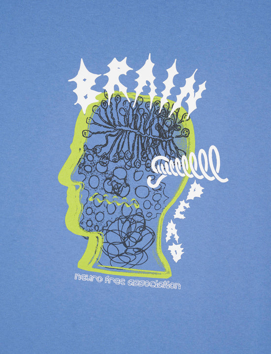 BRAIN DEAD Ringing Ear T-shirt - Blue