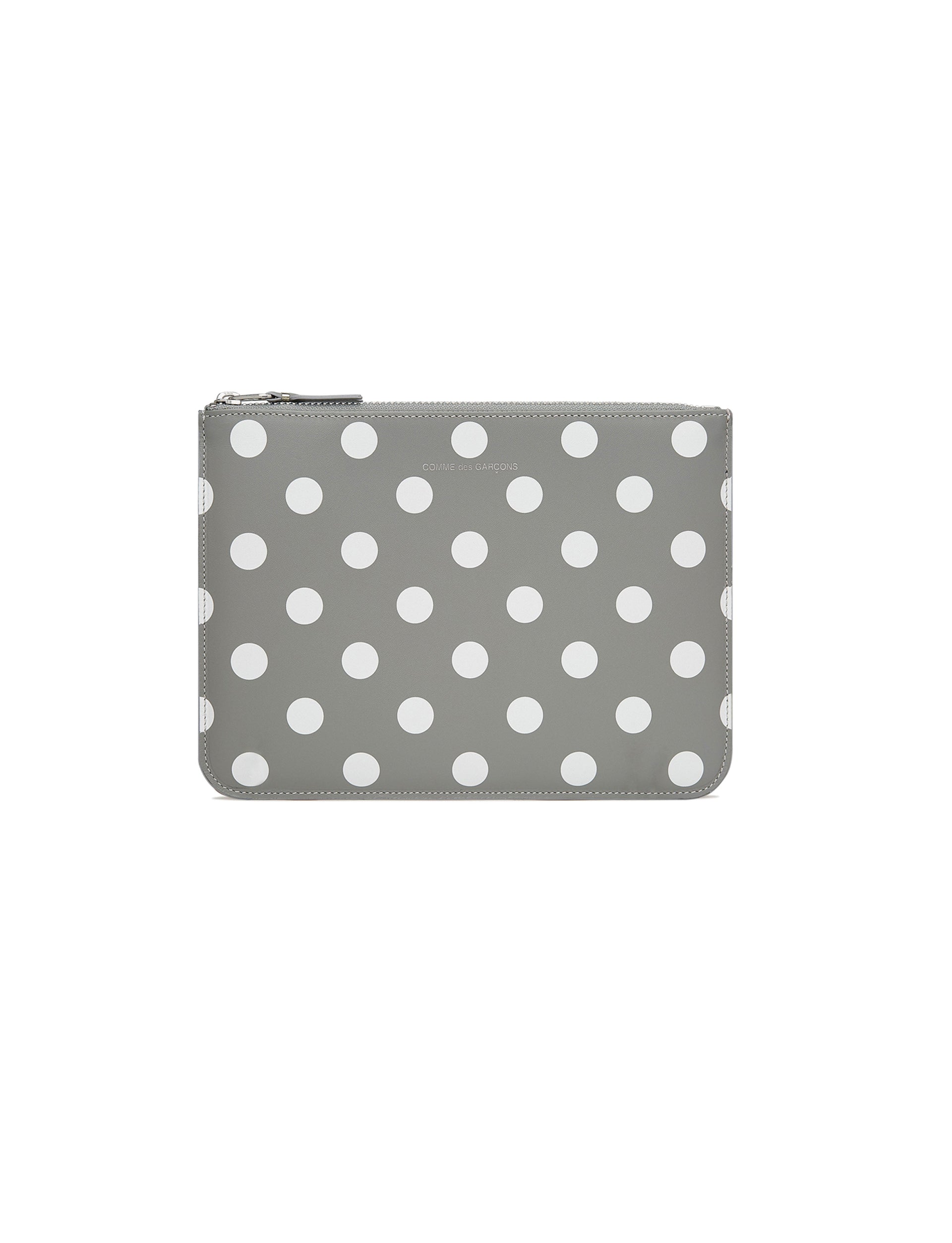 Comme des Garçons Wallet SA5100PD Grey Polka Dot