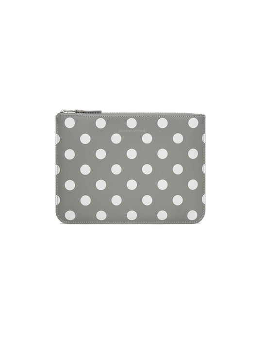 Comme des Garçons Wallet SA5100PD Grey Polka Dot