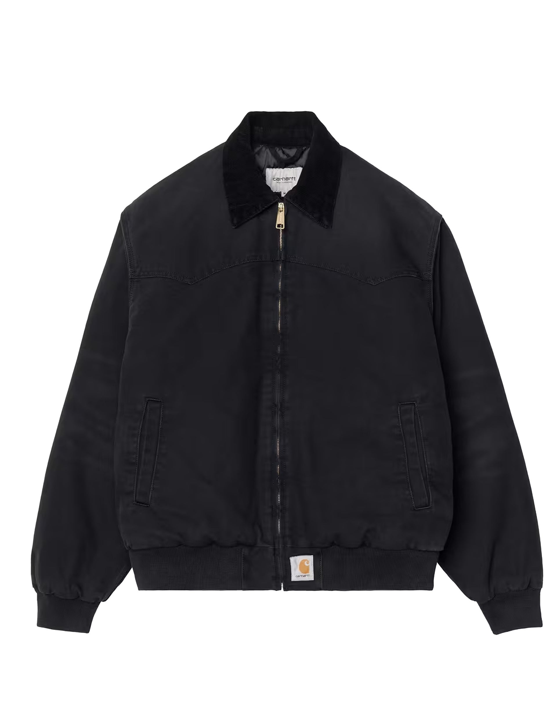 CARHARTT WIP OG Santa Fe Jacket Black / Black, Stone canvas