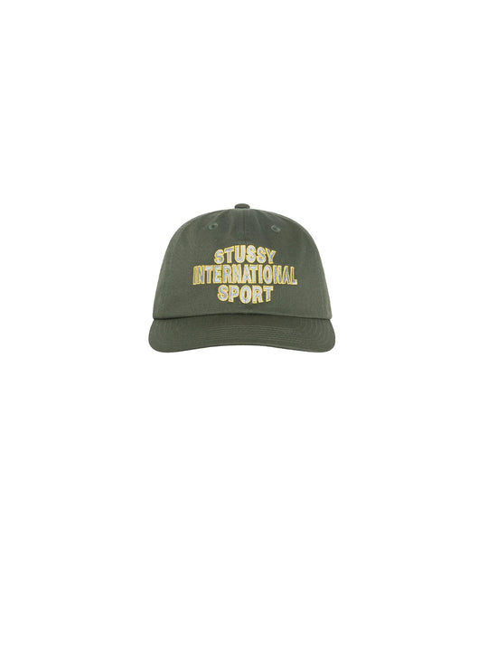 STÜSSY Md Int. Sport Strapback Cap DARK OLIVE