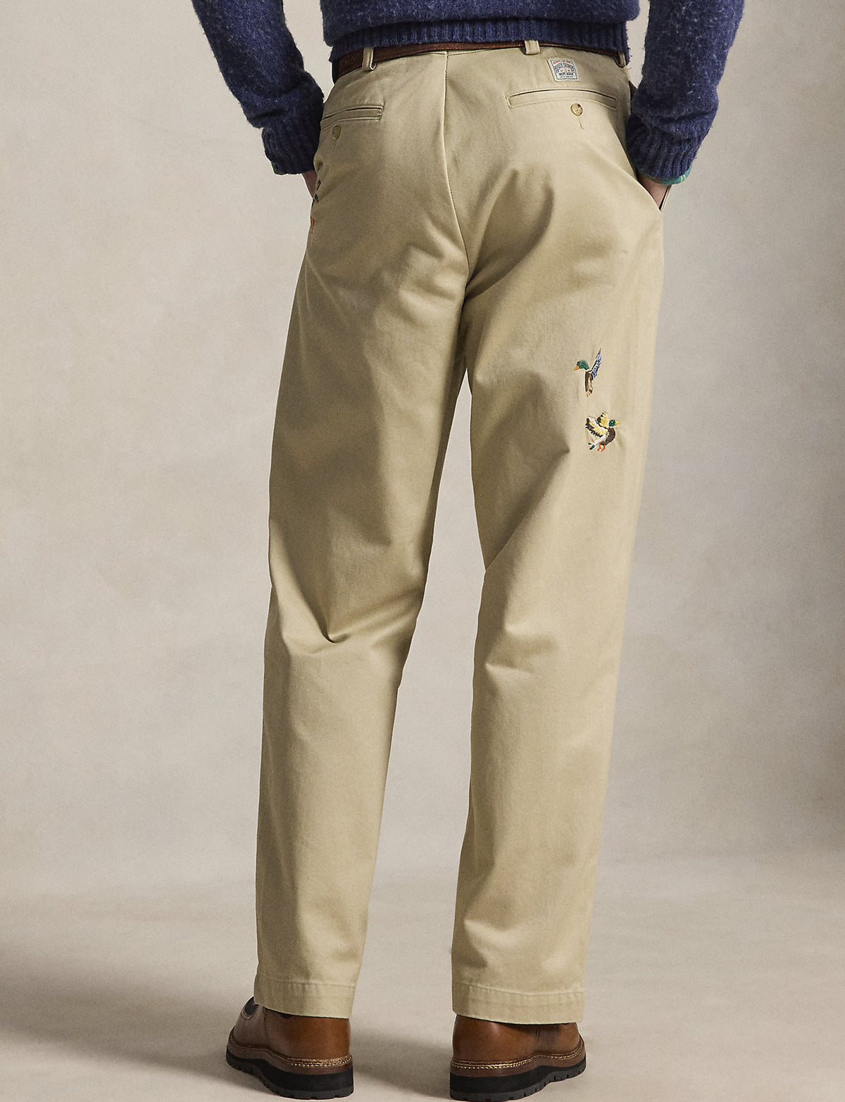 POLO RALPH LAUREN THE EMBROIDERED BIG CHINO BEIGE/KHAKI