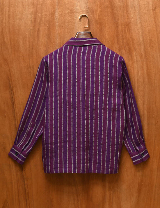 KARTIK RESEARCH CAMP SHIRT (LS) Purple