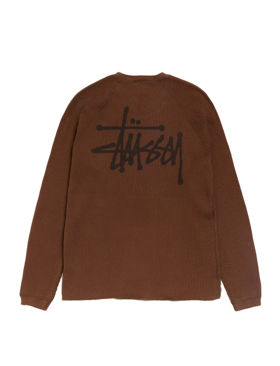 STÜSSY BASIC STÜSSY THERMAL BROWN