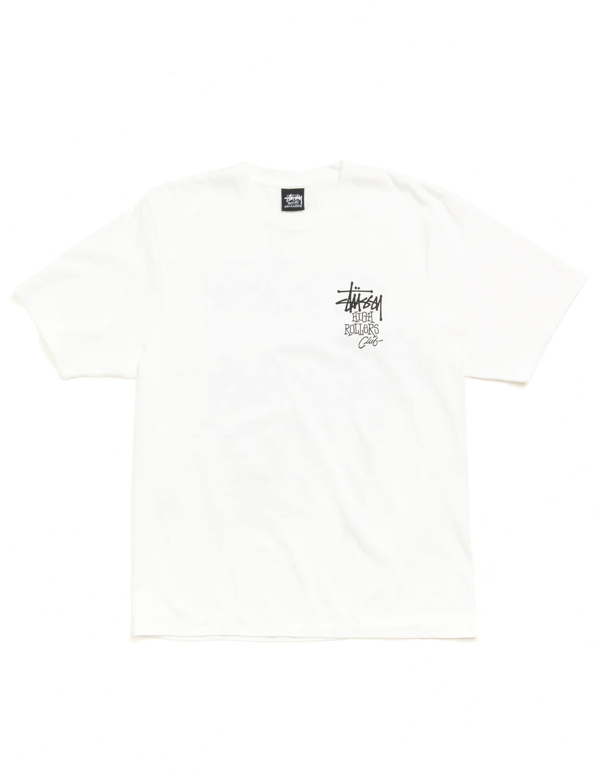 STÜSSY HIGH ROLLERS TEE NATURAL