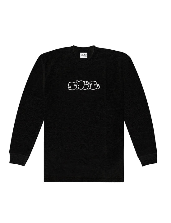 SNEEZE MAGAZINE LS T-SHIRT BLACK