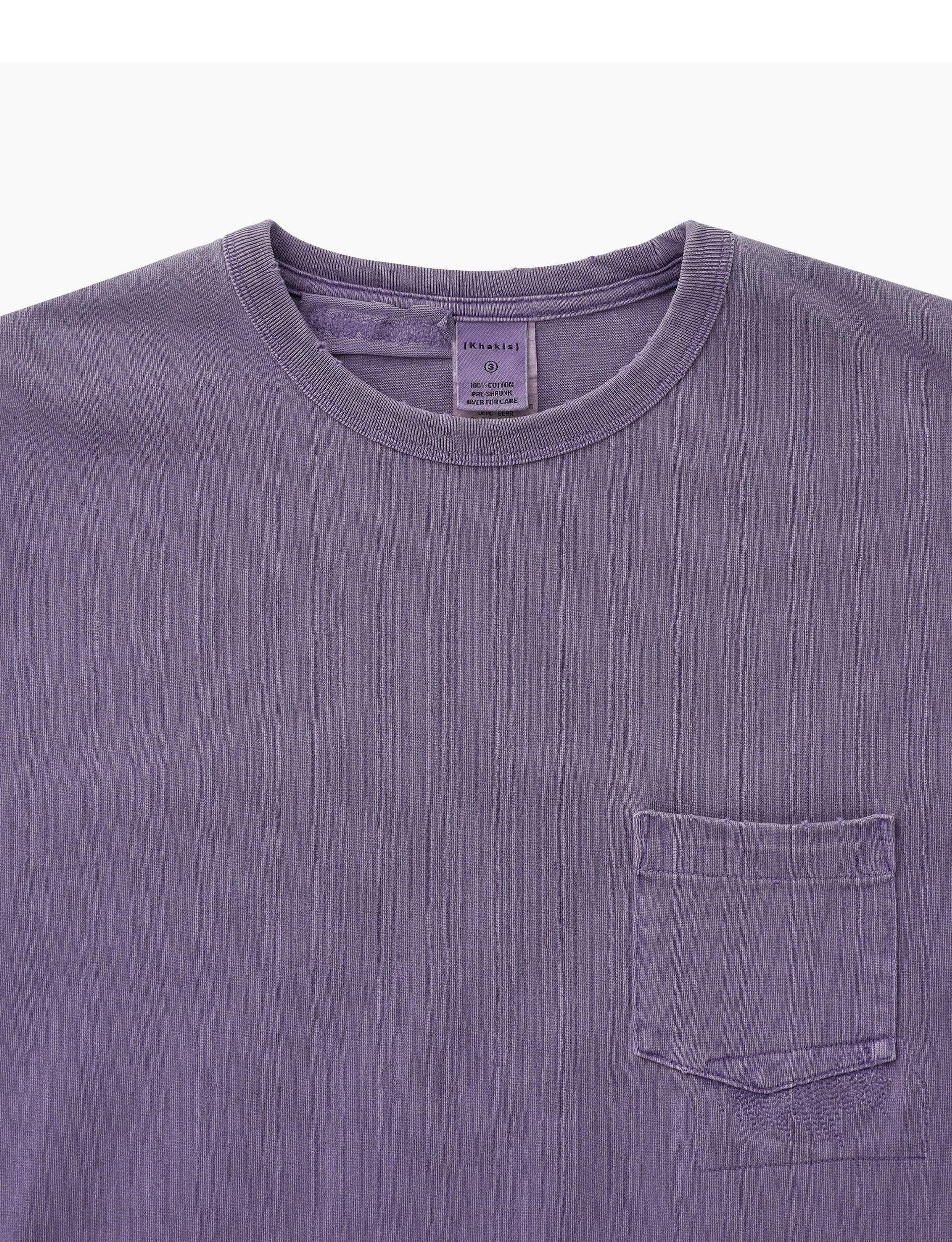 KHAKIS O.D Repaired Tee PURPLE