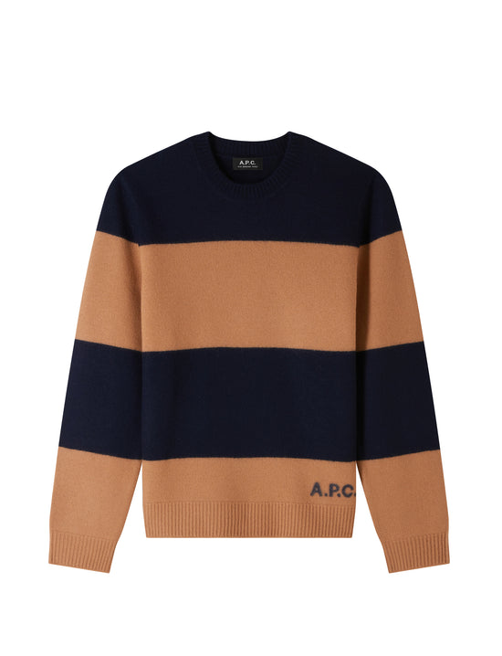 A.P.C. PULL EDWARDO DARK NAVY