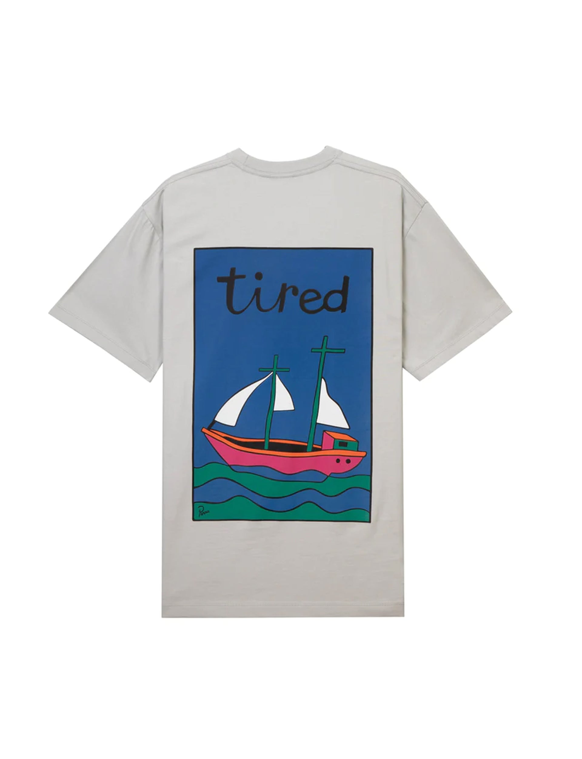 TIRED THE SHIP HAS SAILED SS TEE STONE