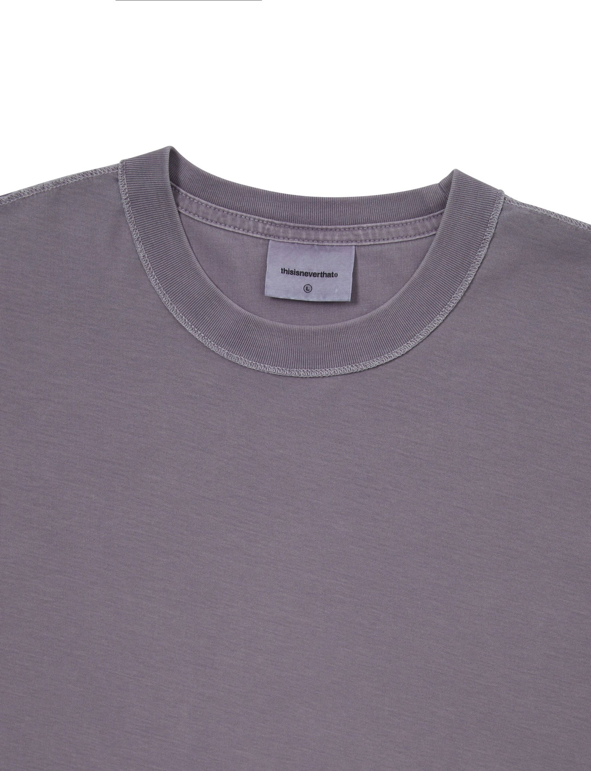THISISNEVERTHAT Overdyed Reverse Tee Faded Purple