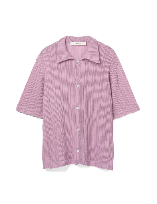 SÉFR JULIAN SHIRT LAVENDER MESH