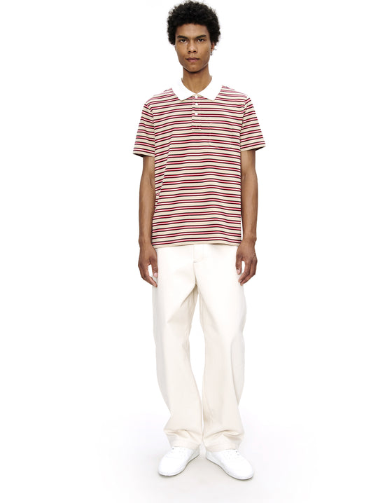 A.P.C. POLO OSCAR DARK BEIGE