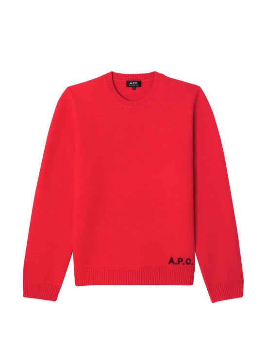 A.P.C. PULL EDWARD RED
