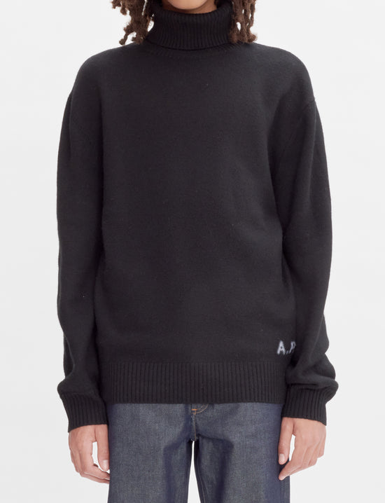 A.P.C. PULL WALTER BLACK