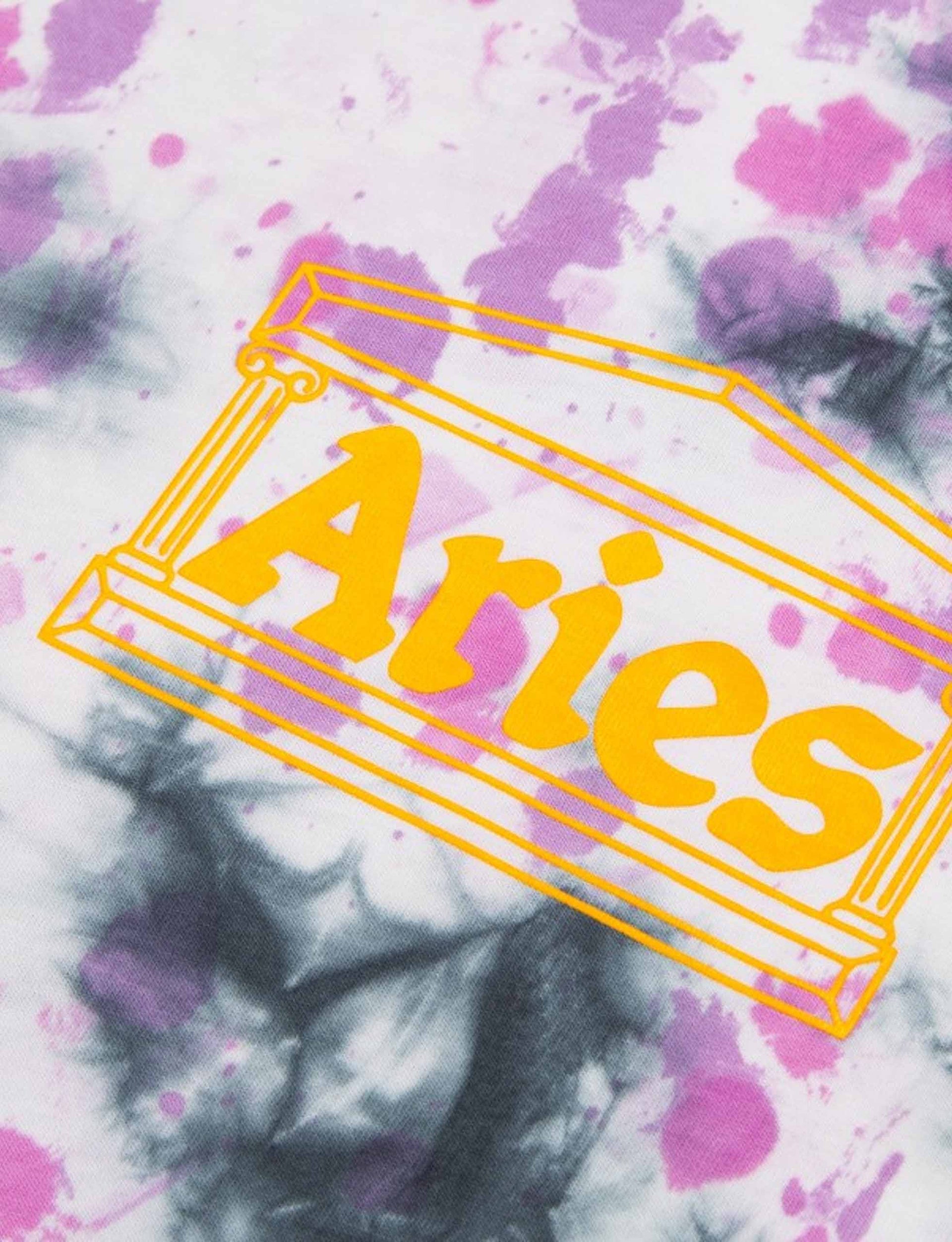 ARIES TEMPLE TIE DYE T-SHIRT