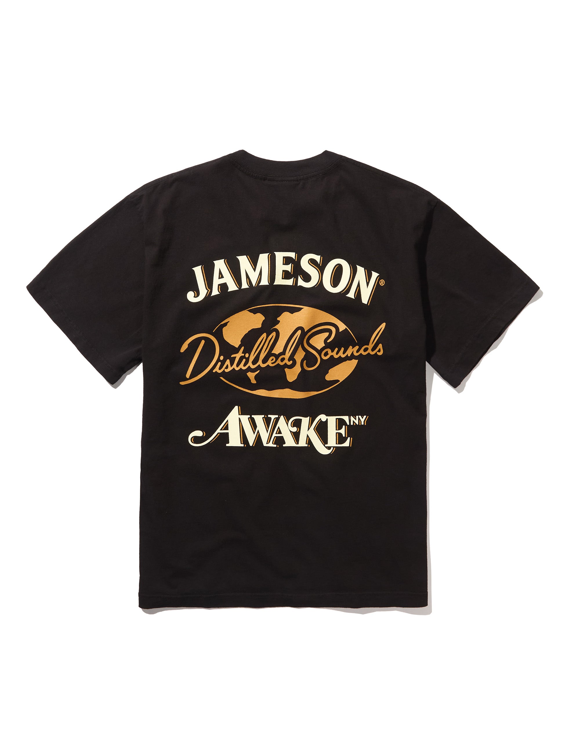   x Awake NY コラボシャツ M AWAKE NY X JAMESON COLLECTION T-SHIRT BLACK - minishopmadrid