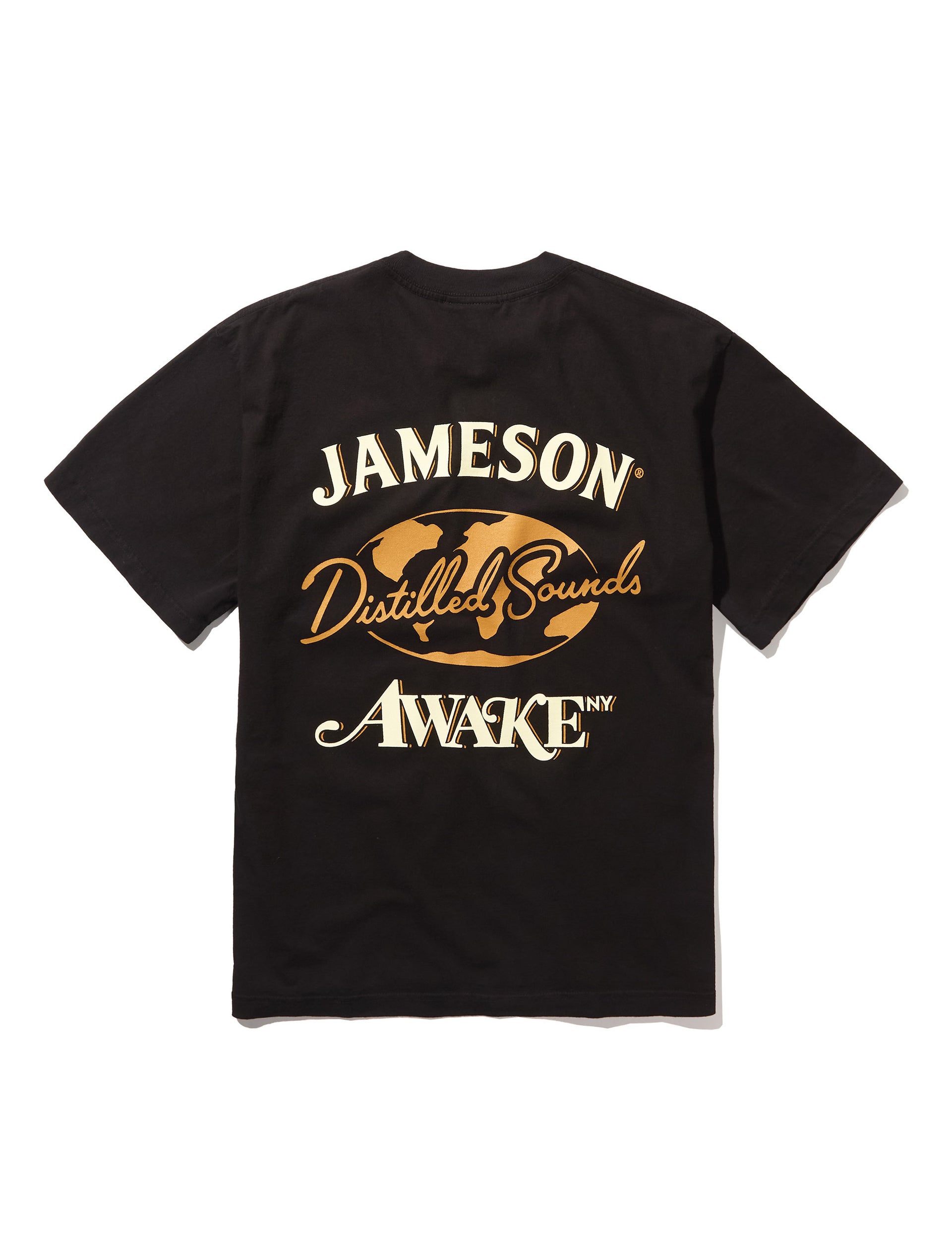 AWAKE NY X JAMESON COLLECTION T-SHIRT BLACK