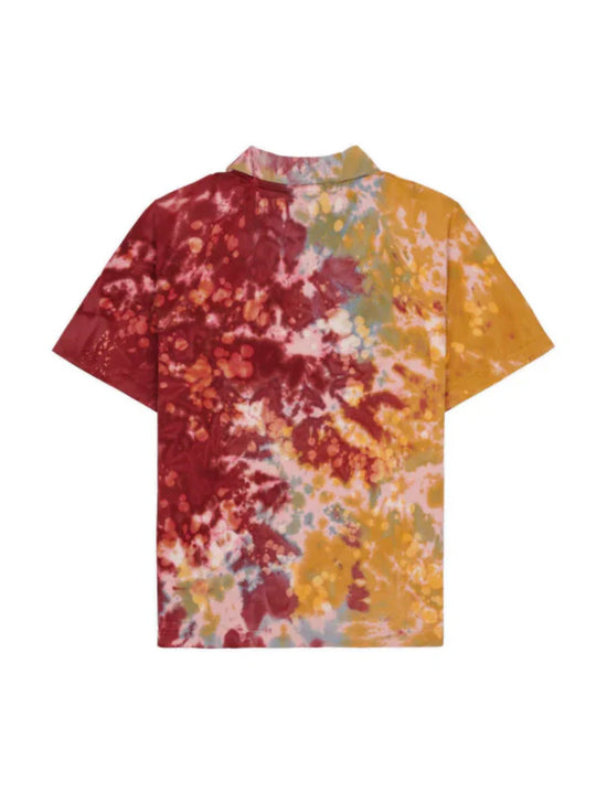 BRAIN DEAD DYED SHORT SLEEVE BOXED PIQUE POLO