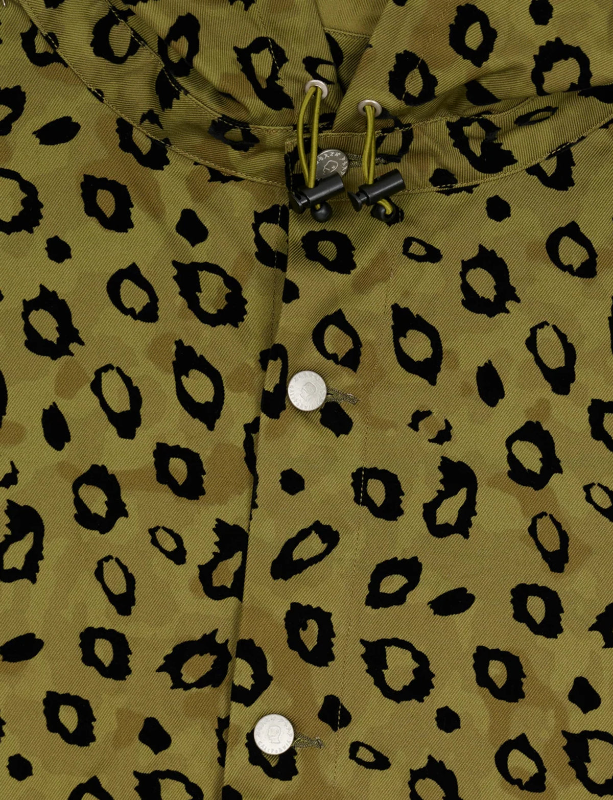 BRAIN DEAD Hooded Chore Coat - Flocked Leopard Camo