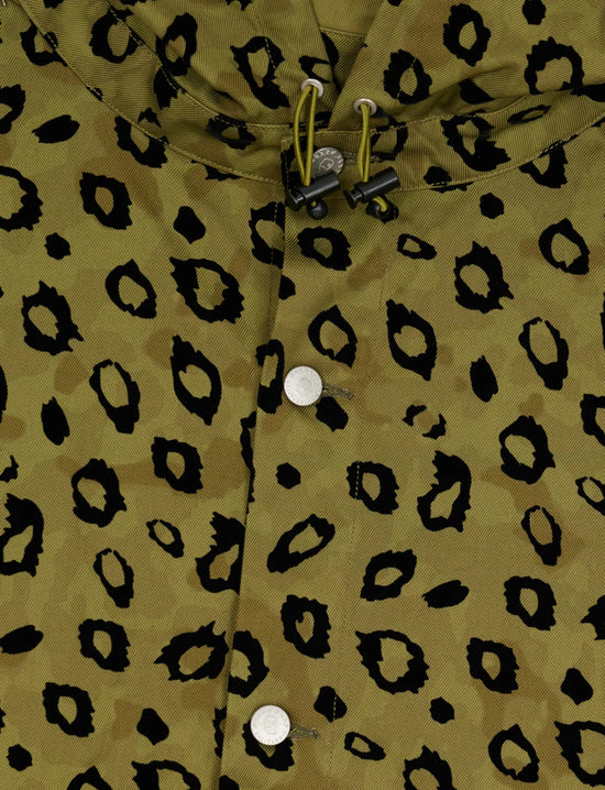BRAIN DEAD Hooded Chore Coat - Flocked Leopard Camo