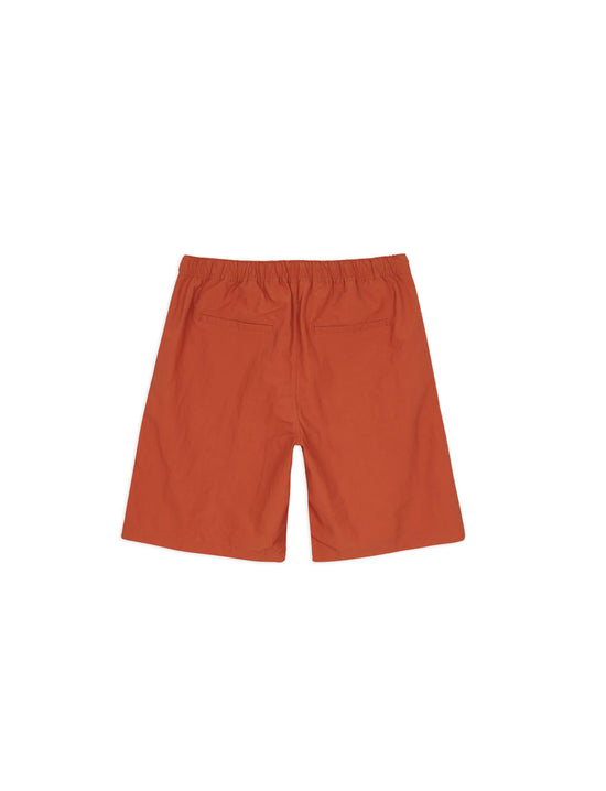BRAIN DEAD Nylon Baggy Climber Short - Rust