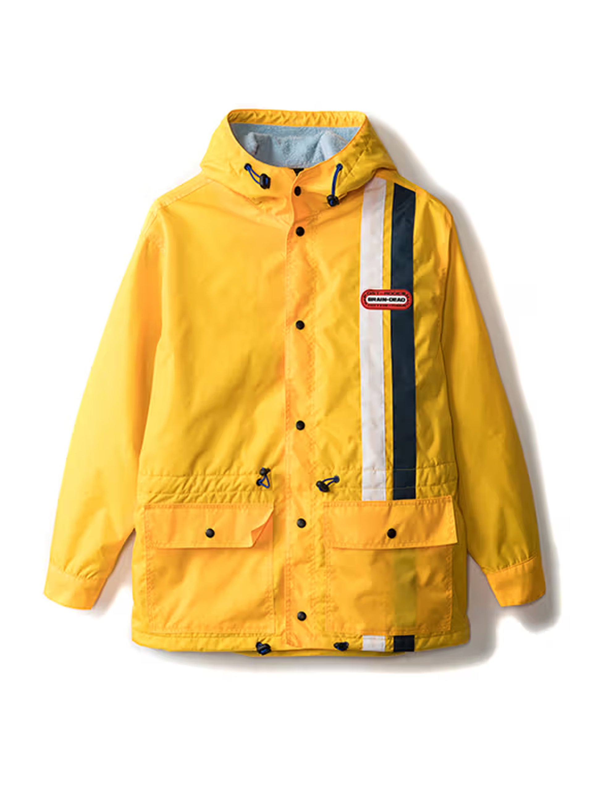BRAIN DEAD POST MODERN JACKET YELLOW - minishopmadrid