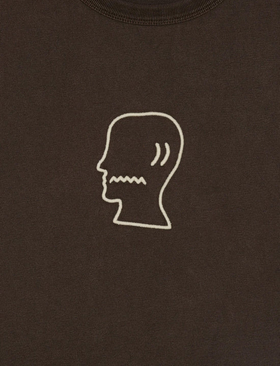Brain Dead HEAVYWEIGHT 3D EMBROIDERY LOGOHEAD  Brown