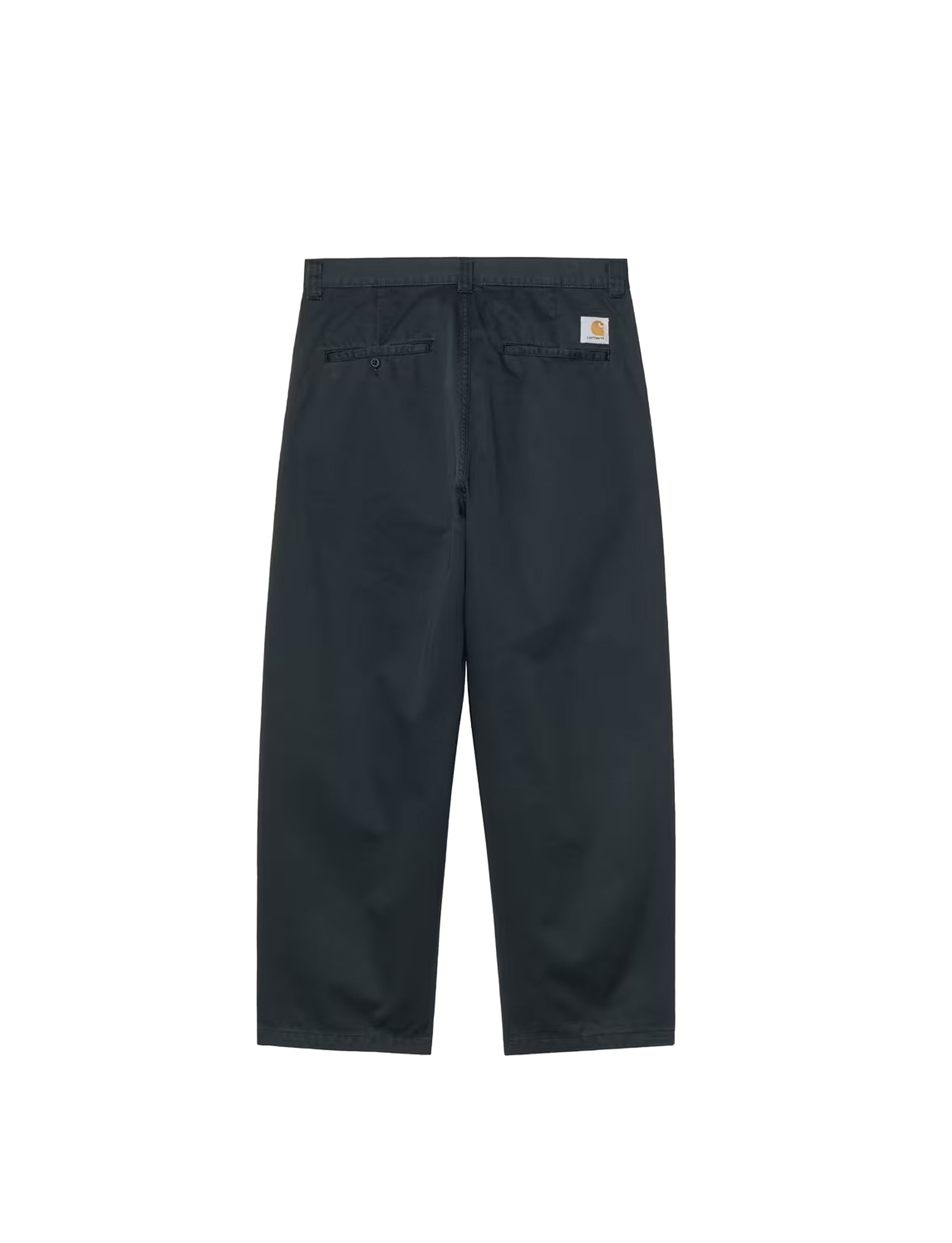 CARHARTT WIP Brady Pant Carbon, Stone washed
