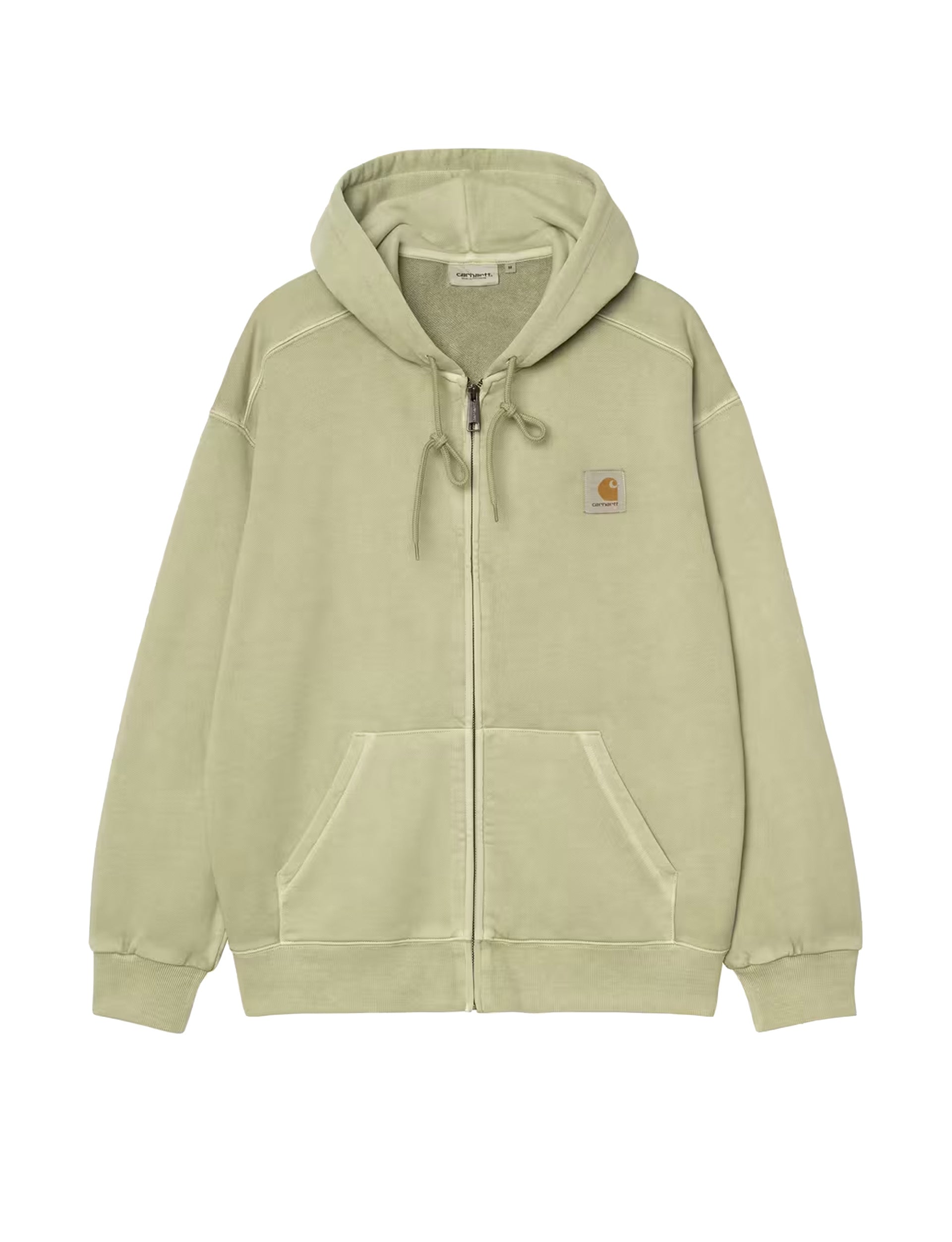 CARHARTT WIP Hooded Nelson Jacket Gentle Green, Garment dyed