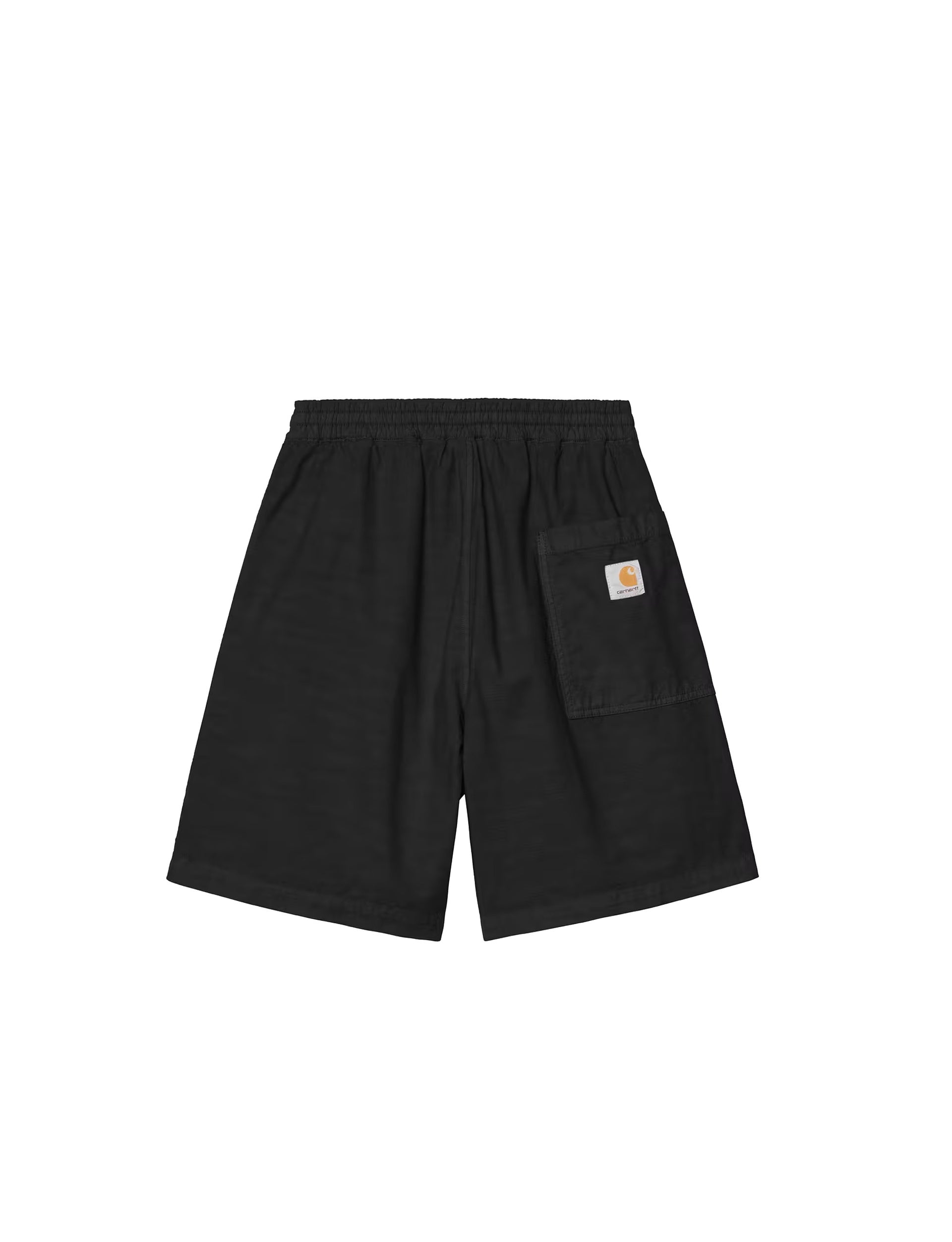 CARHARTT WIP Rainer Short Black, Garment dyed