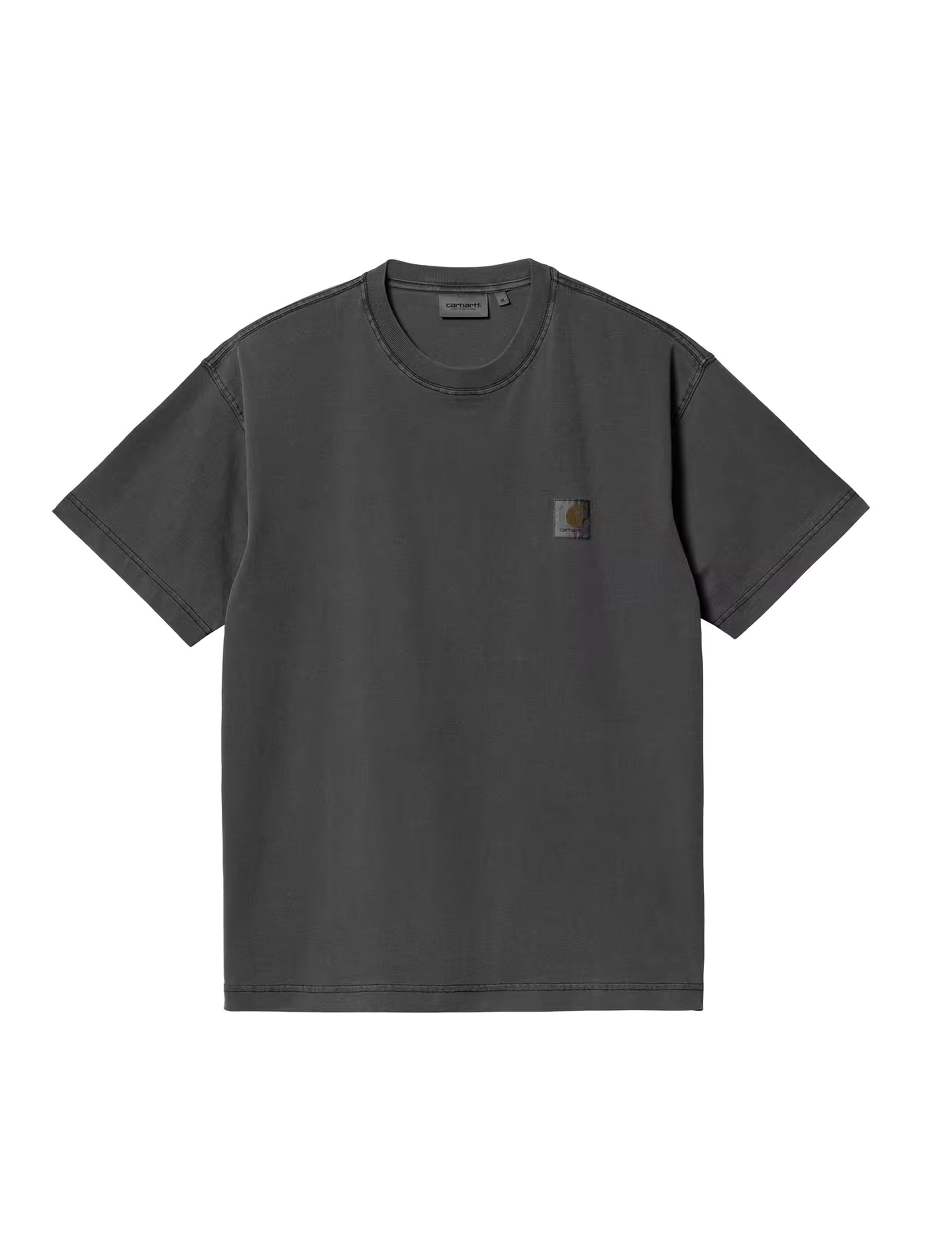 CARHARTT WIP S/S Nelson T-Shirt Black, Garment dyed